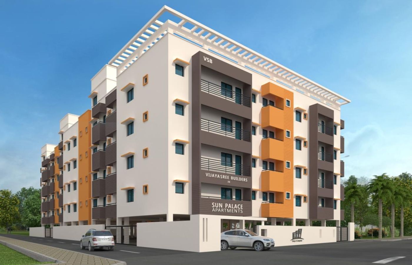 Sun Palace Apartment 2 & 3 BHK apartments in Kannakurichi,Salem